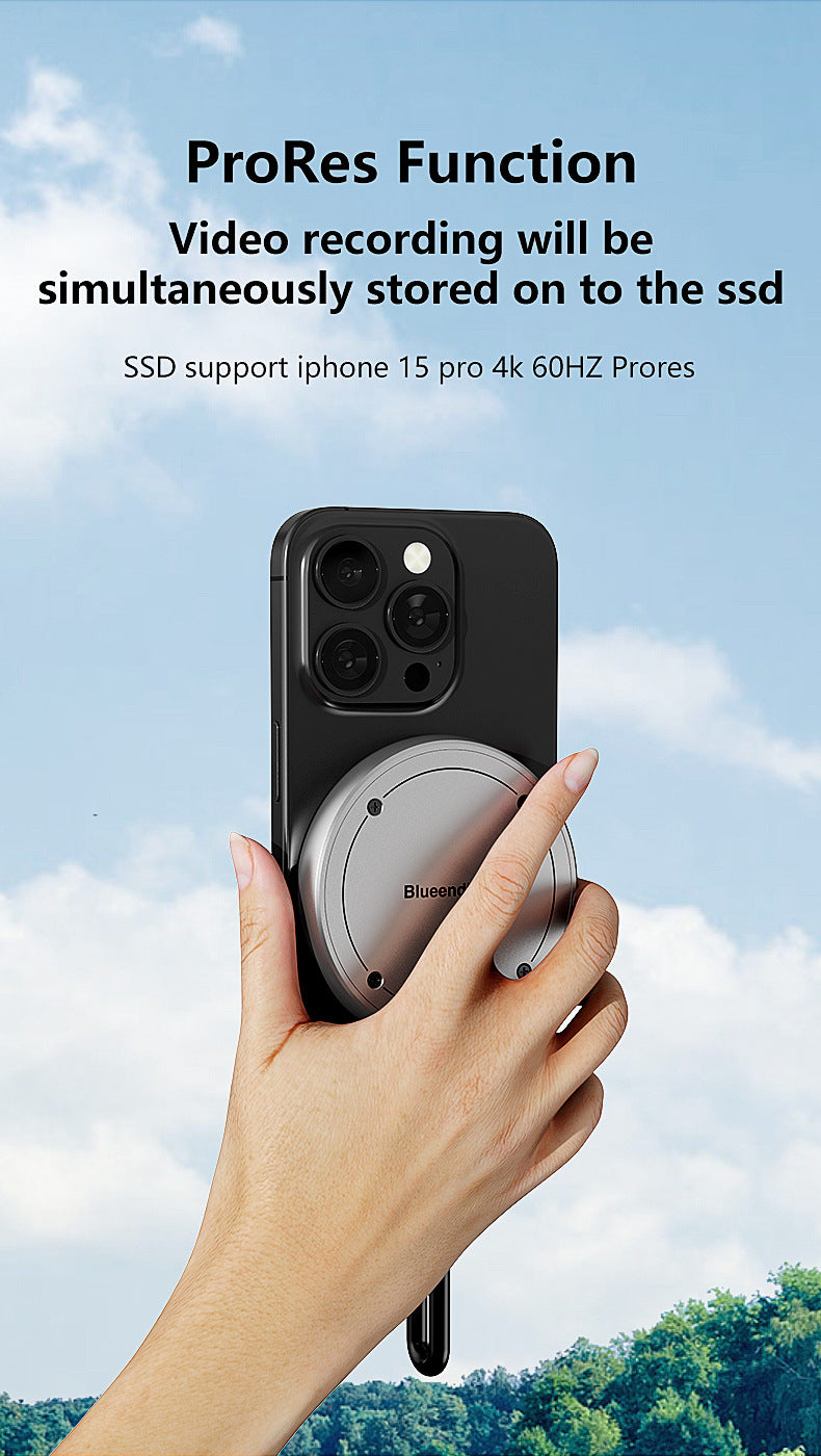 M.2 Magnetic Portable SSD 256/512/1TB - 10Gbps External SSD for Smartphones & Computers - The Shop At Crown Perth