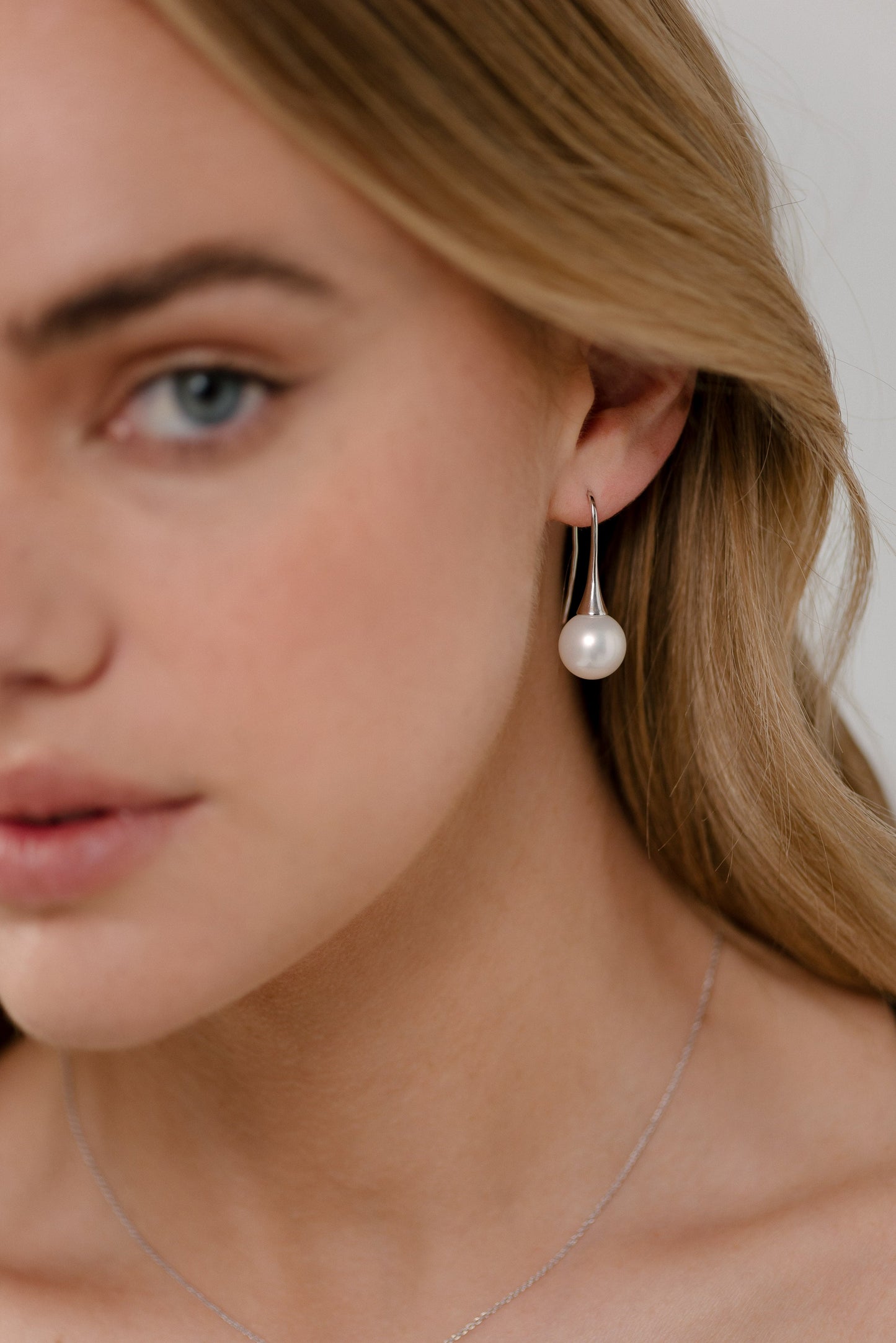 Sybella Round Pearl Drop Earring - The Shop At Crown Perth