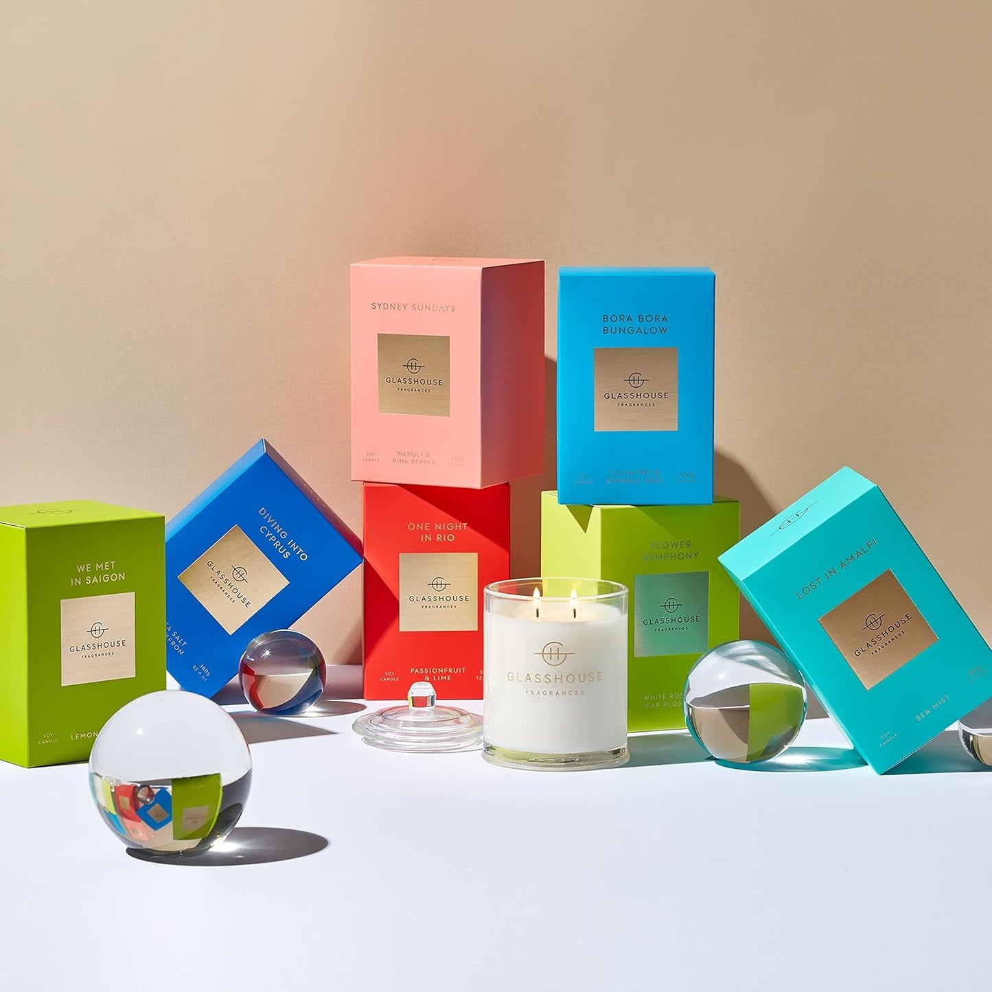 Glasshouse Large 380ml Candle - The Shop At Crown Perth