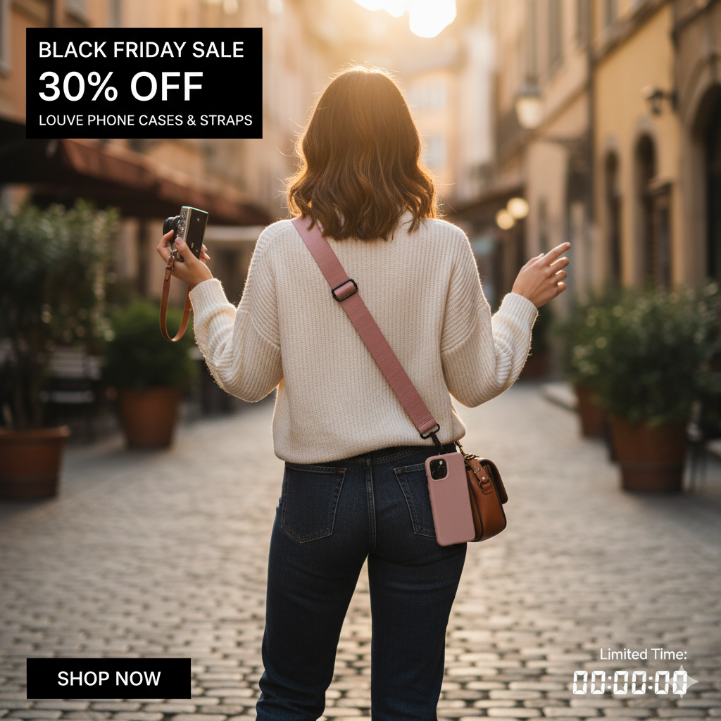 Louve Phone Cases & Straps- Black Friday 30% Off - The Shop At Crown Perth