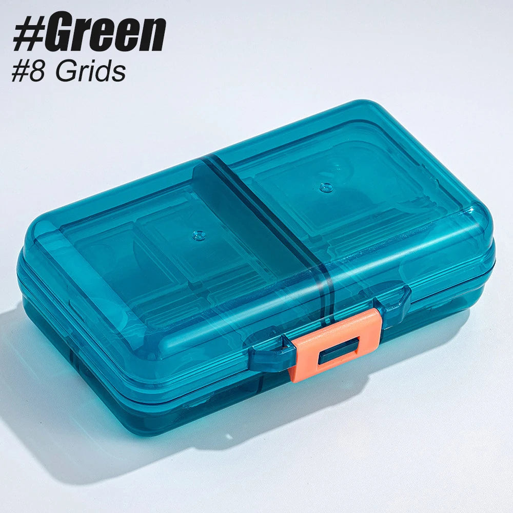 1PCS Portable Travel Pill Organizer with 7/8 Compartments,Weekly Pill Case Waterproof Pill Box for Daily Vitamins and Medicine - The Shop At Crown Perth