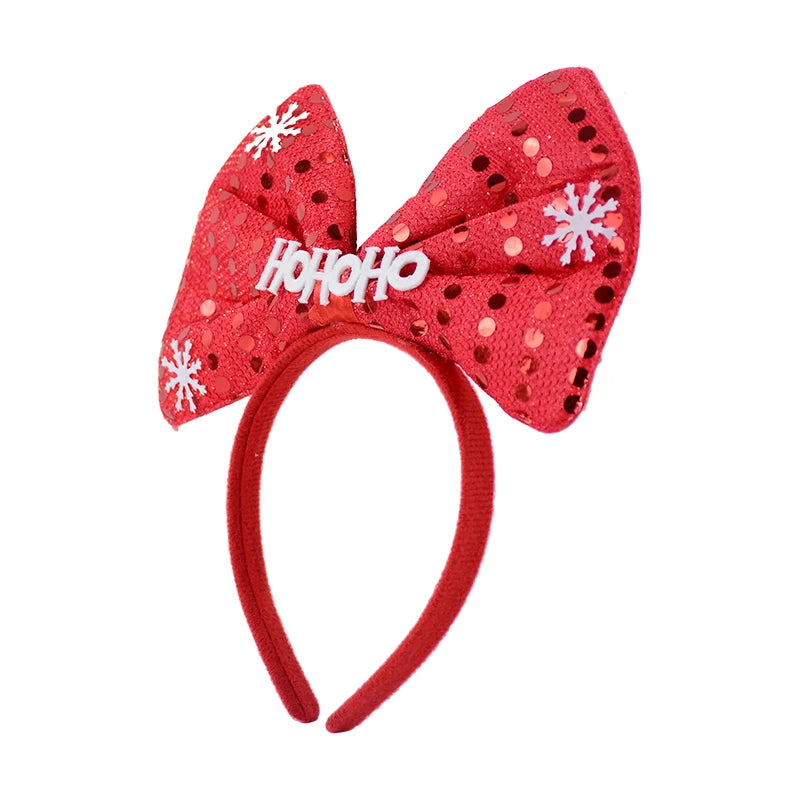 Christmas Headband Kids Adult Santa Claus Elk Xmax Tree Hair Accessories Photo Props Christmas Decoration 2025 New Year Gifts - The Shop At Crown Perth