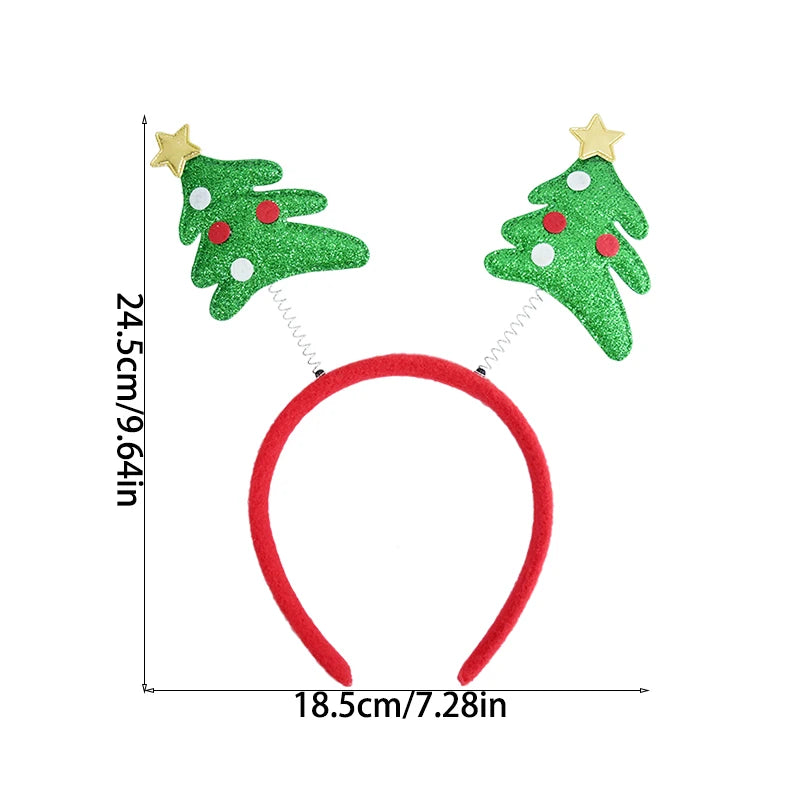 Christmas Headband Kids Adult Santa Claus Elk Xmax Tree Hair Accessories Photo Props Christmas Decoration 2025 New Year Gifts - The Shop At Crown Perth