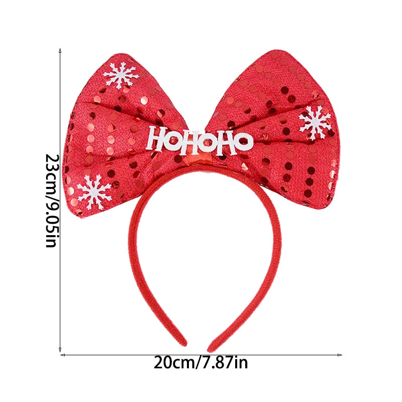 Christmas Headband Kids Adult Santa Claus Elk Xmax Tree Hair Accessories Photo Props Christmas Decoration 2025 New Year Gifts - The Shop At Crown Perth