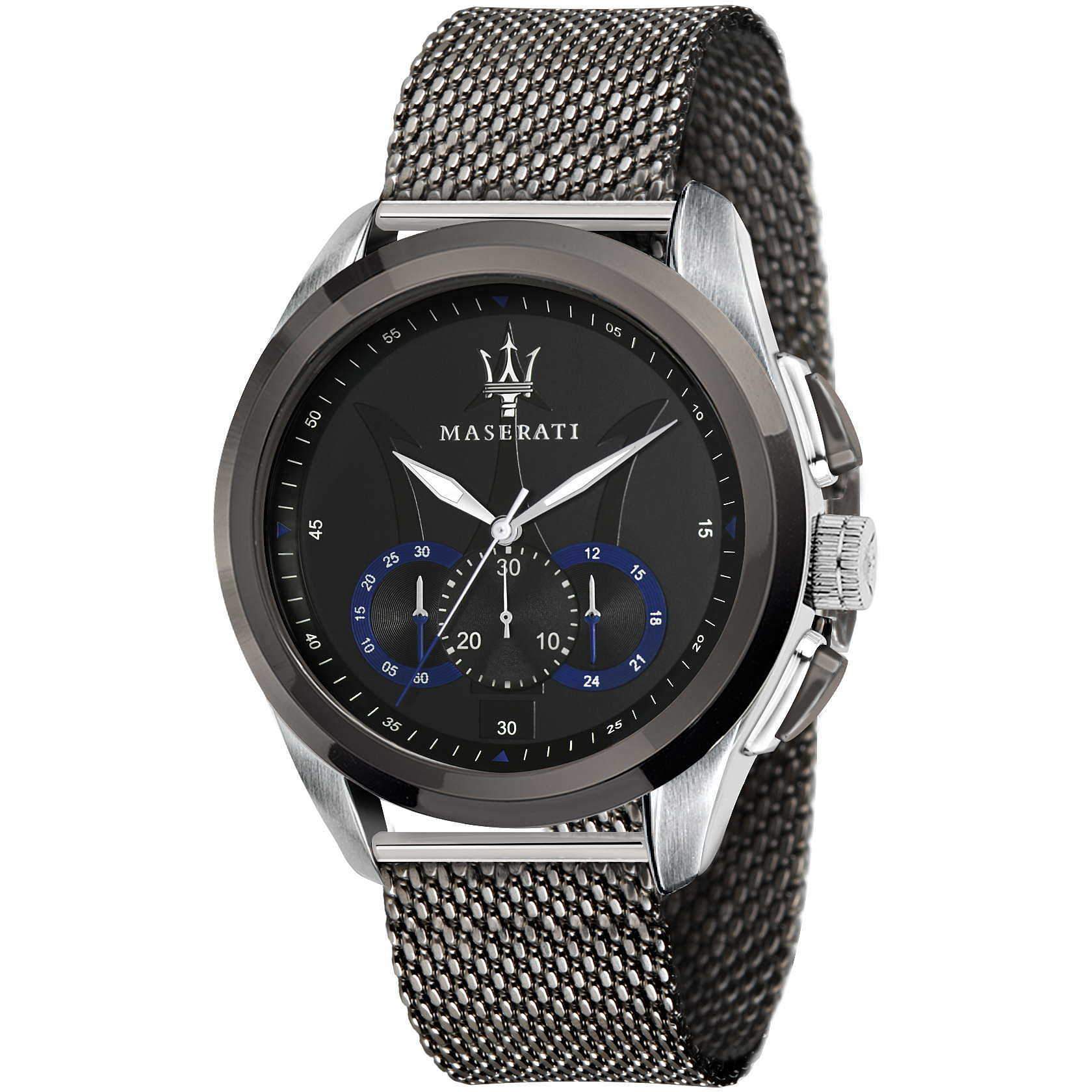 Maserati Traguardo Men's Steel Mesh Watch - R8873612006 - The Shop At Crown Perth