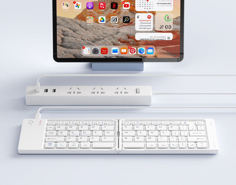 Ultra-Portable Wireless Folding Bluetooth Keyboard for Home, Office & Travel - The Shop At Crown Perth