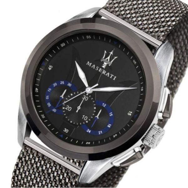Maserati Traguardo Men's Steel Mesh Watch - R8873612006 - The Shop At Crown Perth