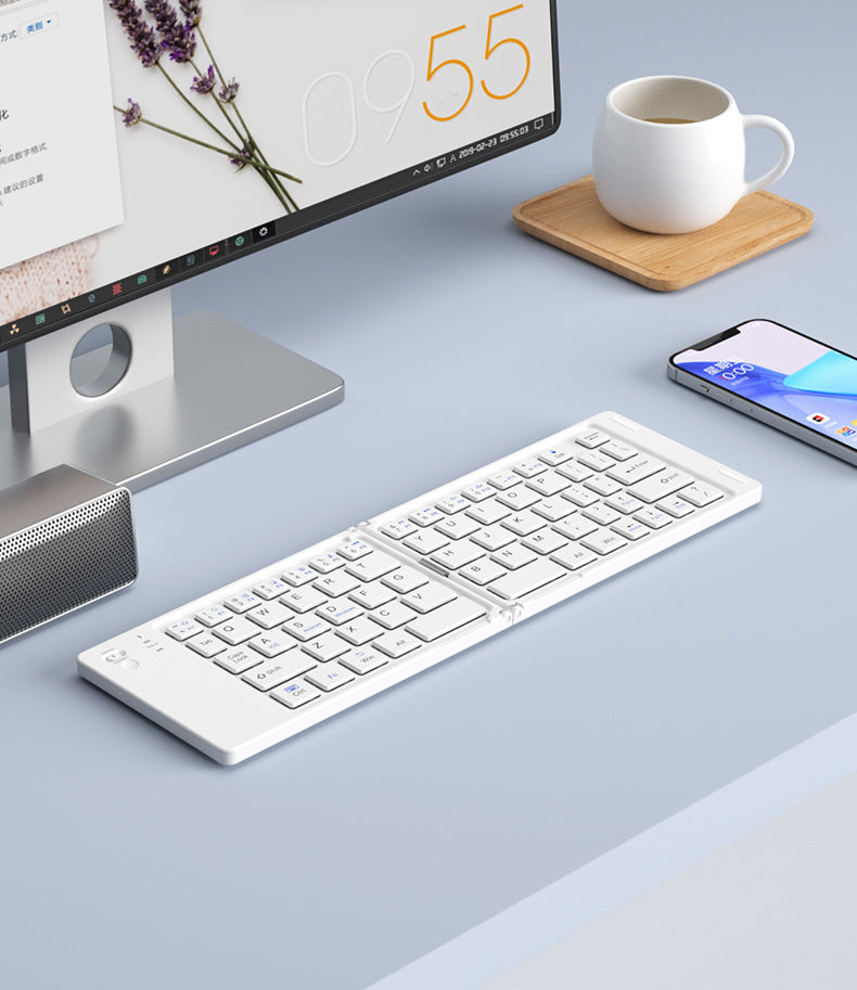 Ultra-Portable Wireless Folding Bluetooth Keyboard for Home, Office & Travel - The Shop At Crown Perth