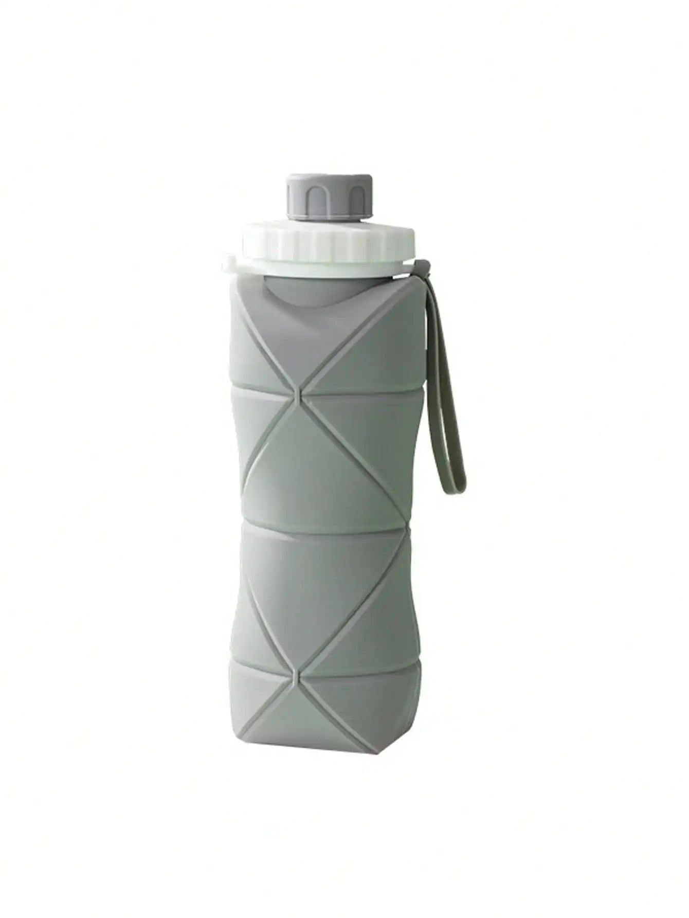 1Pc 600mlLarge Collapsible Silicone Cup-Portable Travel Water Bottle for Outdoor, Food-Grade with Fresh Colors, Foldable Design - The Shop At Crown Perth