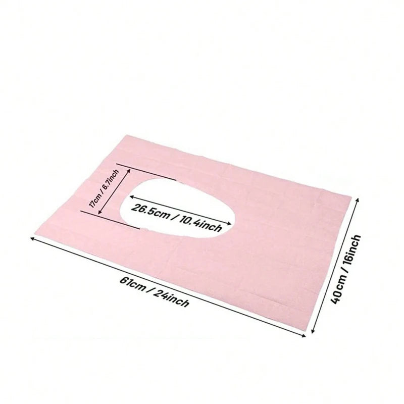 1pk/10pcs Disposable Toilet Seat Covers Waterproof & Portable Paper Toilet Mat For Hotel Travel Home Use Bathroom Decor Summer - The Shop At Crown Perth