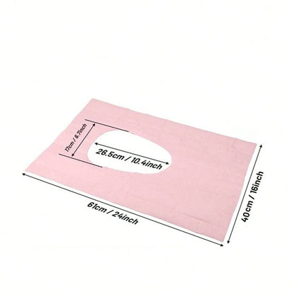 1pk/10pcs Disposable Toilet Seat Covers Waterproof & Portable Paper Toilet Mat For Hotel Travel Home Use Bathroom Decor Summer - The Shop At Crown Perth