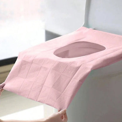 1pk/10pcs Disposable Toilet Seat Covers Waterproof & Portable Paper Toilet Mat For Hotel Travel Home Use Bathroom Decor Summer - The Shop At Crown Perth