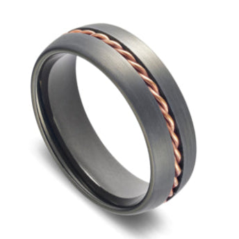 Mens Tungsten Ring - The Shop At Crown Perth