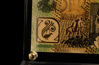 24 Carat Gold 2020 $100 Australian Banknote Replica – Premium Display Collectible - The Shop At Crown Perth