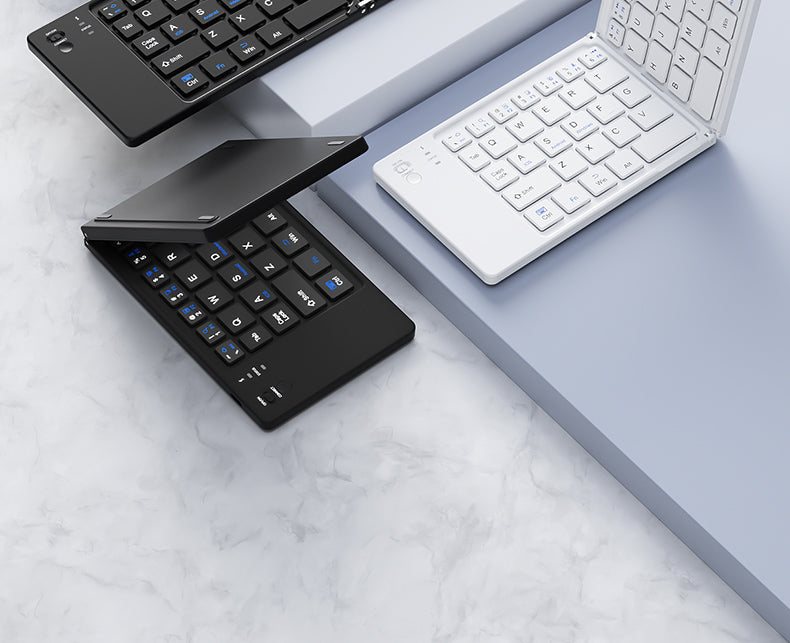 Ultra-Portable Wireless Folding Bluetooth Keyboard for Home, Office & Travel - The Shop At Crown Perth