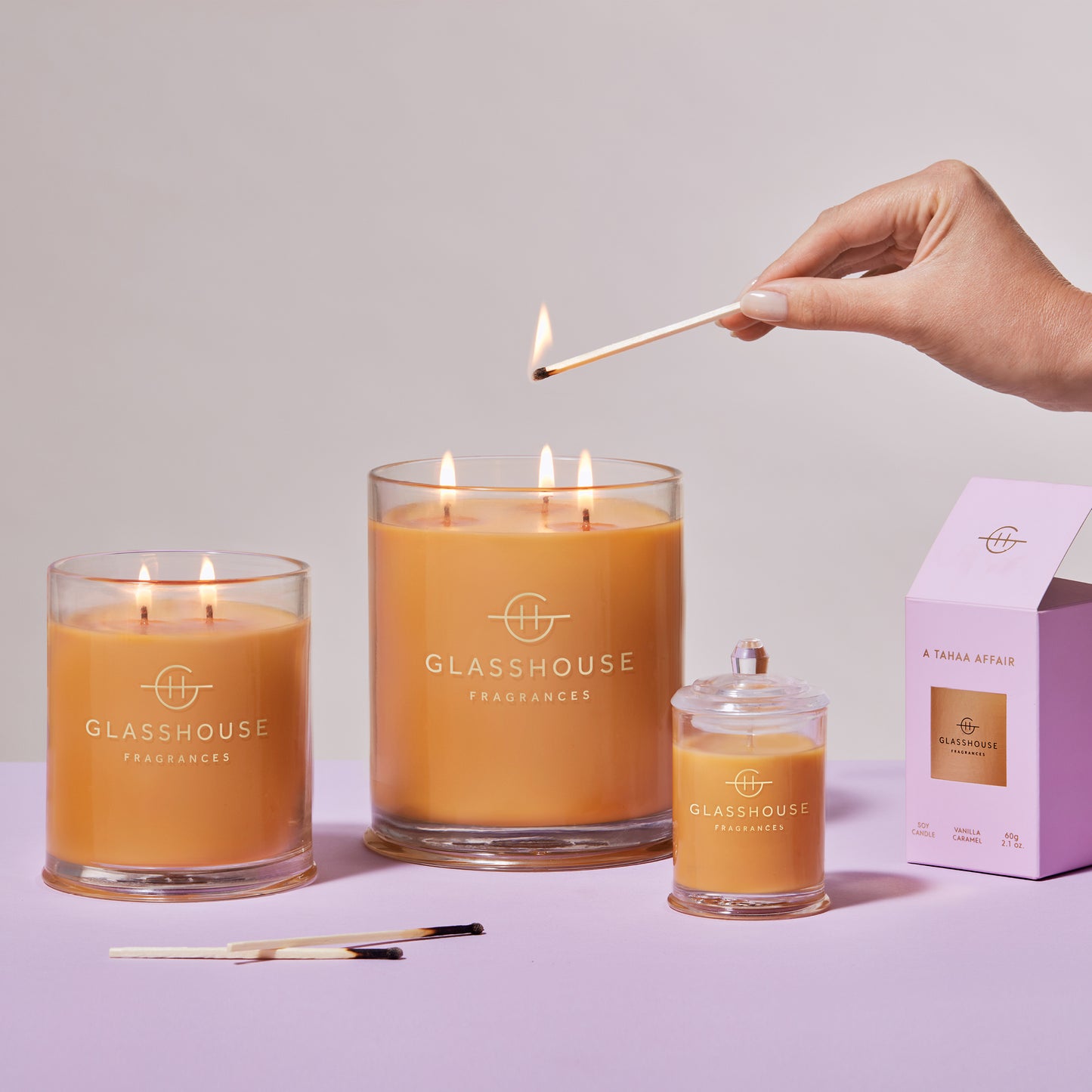 Glasshouse Large 380ml Candle - The Shop At Crown Perth