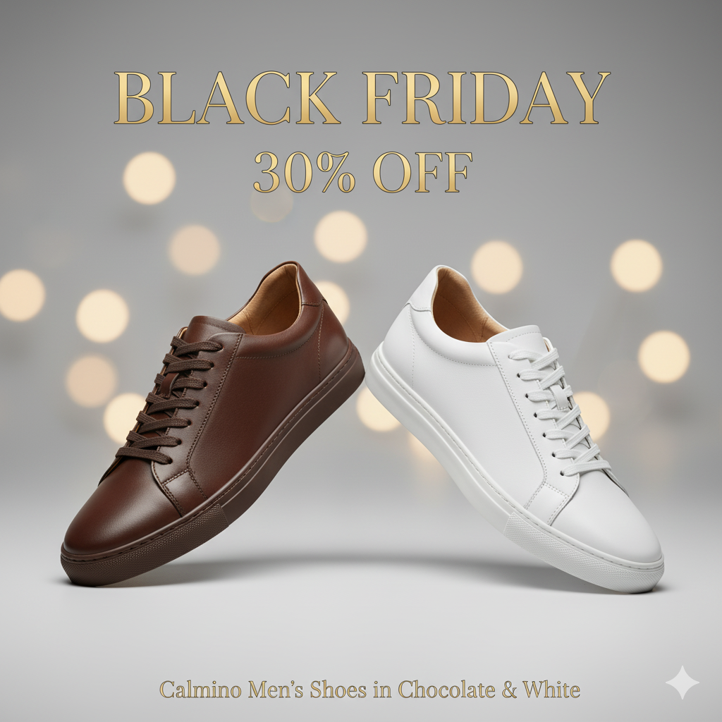 Calmino Men’s Shoes – Black Friday 30% Off - The Shop At Crown Perth