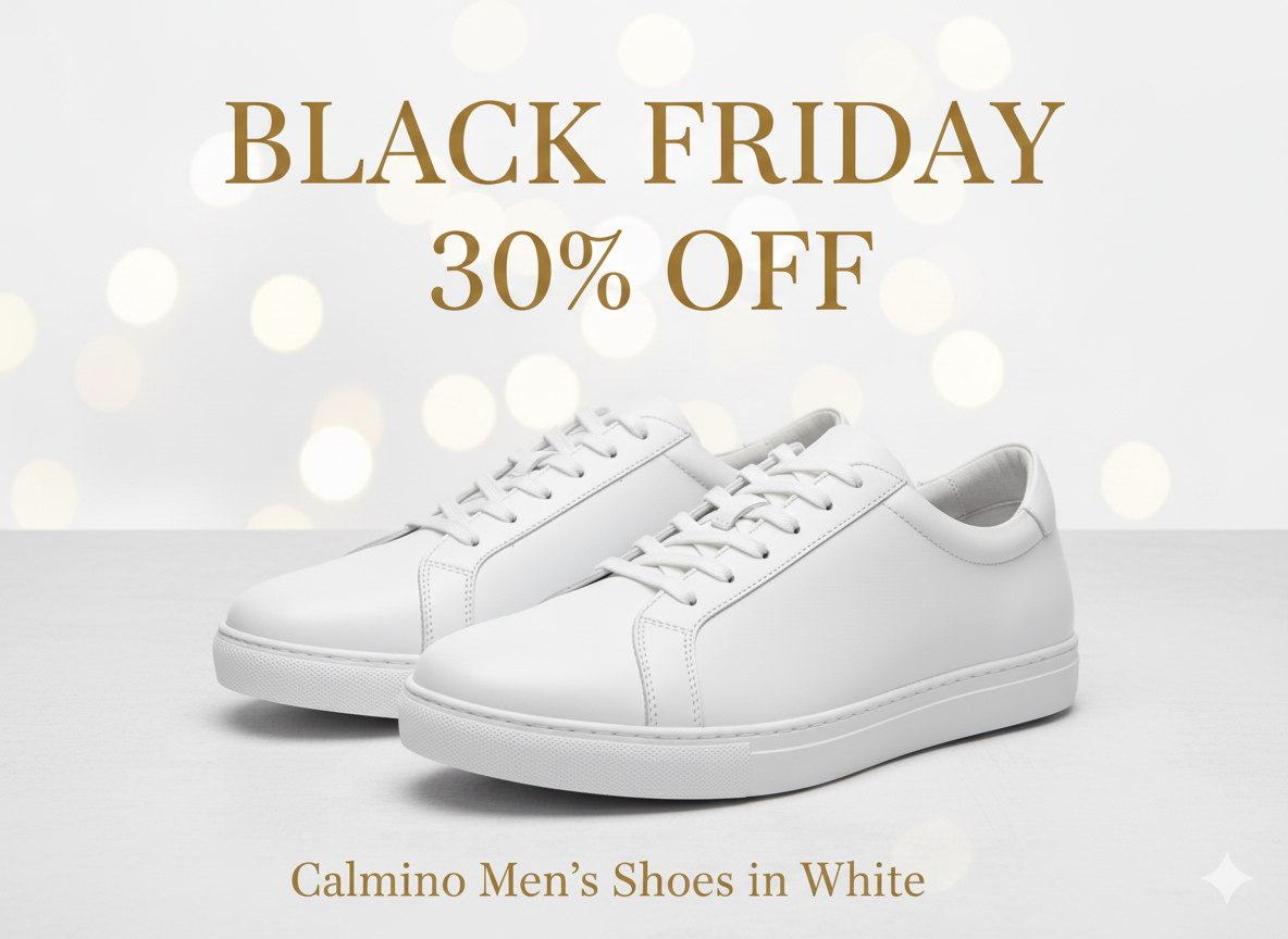 Calmino Men’s Shoes – Black Friday 30% Off - The Shop At Crown Perth