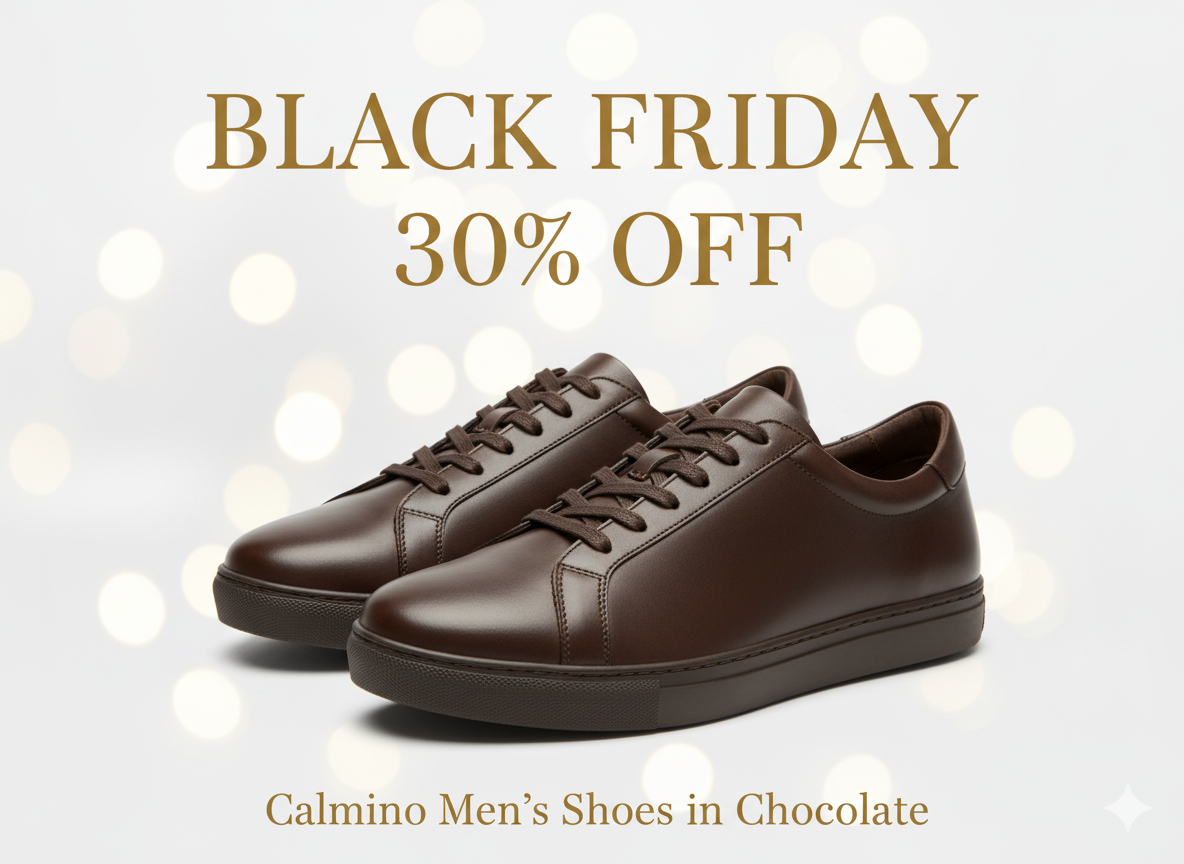 Calmino Men’s Shoes – Black Friday 30% Off - The Shop At Crown Perth
