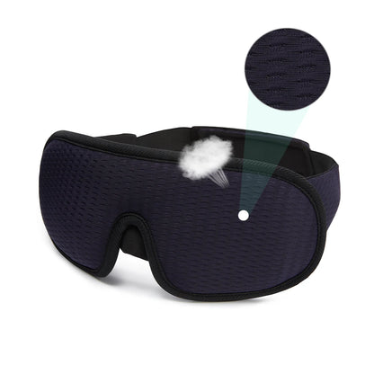 3D Sleeping Mask Block Out Light Soft Padded Sleep Mask For Eyes Slaapmasker Eye Shade Blindfold Sleeping Aid Face Mask Eyepatch - The Shop At Crown Perth
