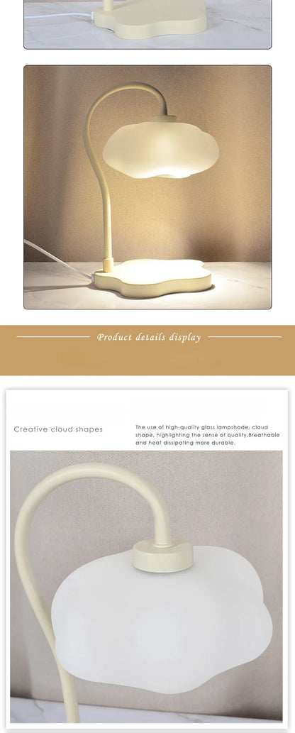 Creative Cloud-Shaped Wax Melt Lamp with Timer  Aromatherapy Night Light, Scented Candle Warmer, Stylish Desk Table Lamp - The Shop At Crown Perth