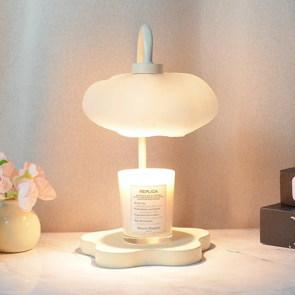 Creative Cloud-Shaped Wax Melt Lamp with Timer  Aromatherapy Night Light, Scented Candle Warmer, Stylish Desk Table Lamp - The Shop At Crown Perth