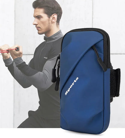 Fitness Jogging Phone Bags IPhone Universal Waterproof Breathable Sports Armband Phones Arm Bag Cycling Running Accessory - The Shop At Crown Perth