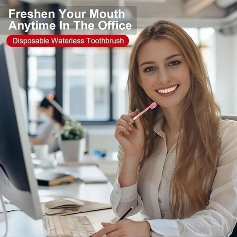 10PCS Mini 5 in 1 Toothbrush & Floss Travel Toothbrushes with Toothpaste Set with Floss+Pick Multifunctional Floss - The Shop At Crown Perth