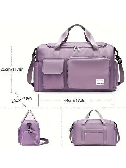 UNIXINU Carry On Travel Bag Large Capacity Weekender Overnight Duffle Bags with Shoe Compartment Sports Fitness Bags for Women - The Shop At Crown Perth