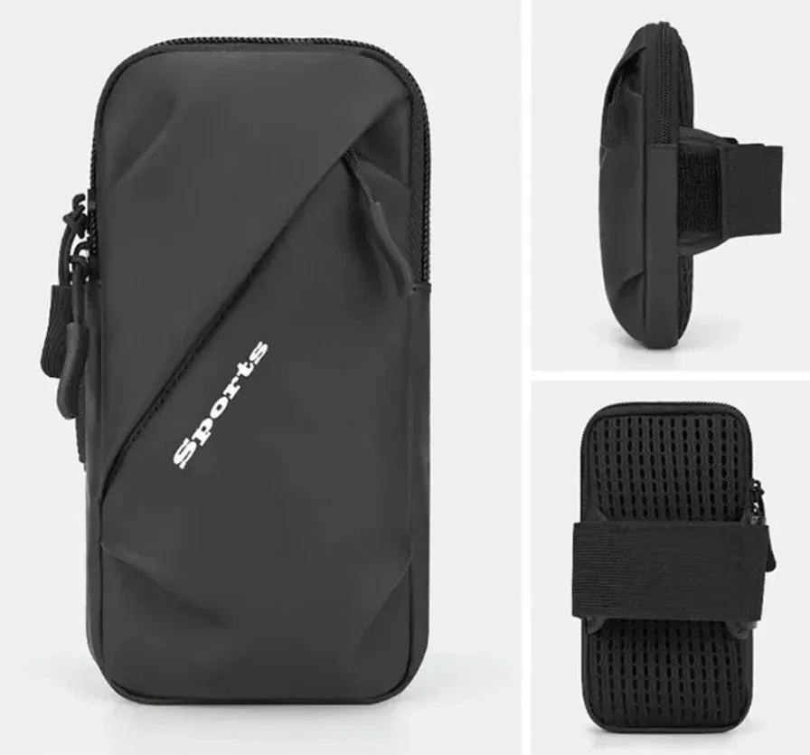 Fitness Jogging Phone Bags IPhone Universal Waterproof Breathable Sports Armband Phones Arm Bag Cycling Running Accessory - The Shop At Crown Perth