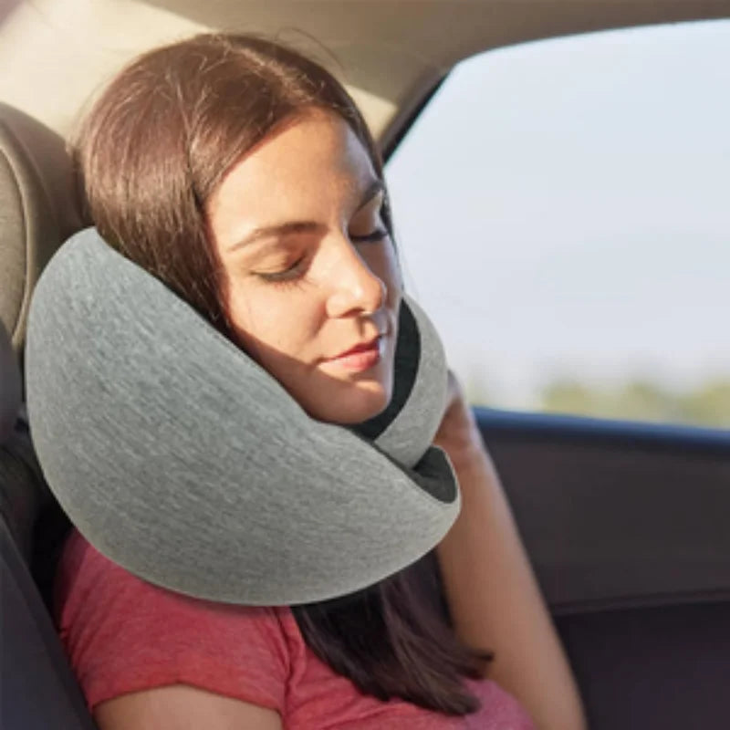 Travel Neck Pillow Travel Neck Cushion Durable U-shaped Travel Pillow Non-deformed Airplane Pillow - The Shop At Crown Perth