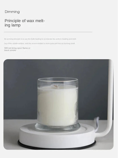Korean Candle Warmer Lamp Candle Tray  Candle Holder Modern Dimmable Electric Night Light Fragrance Light Desk Decor Lighting - The Shop At Crown Perth