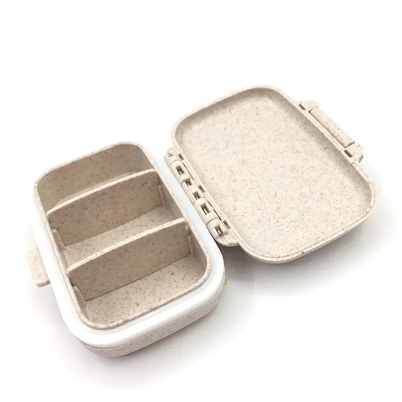 Mini Portable Pills Organizer Case 3 Grids PillBox Tablet Storage Container Weekly Medicine Pill's Box Pill Case Drug Dispense - The Shop At Crown Perth