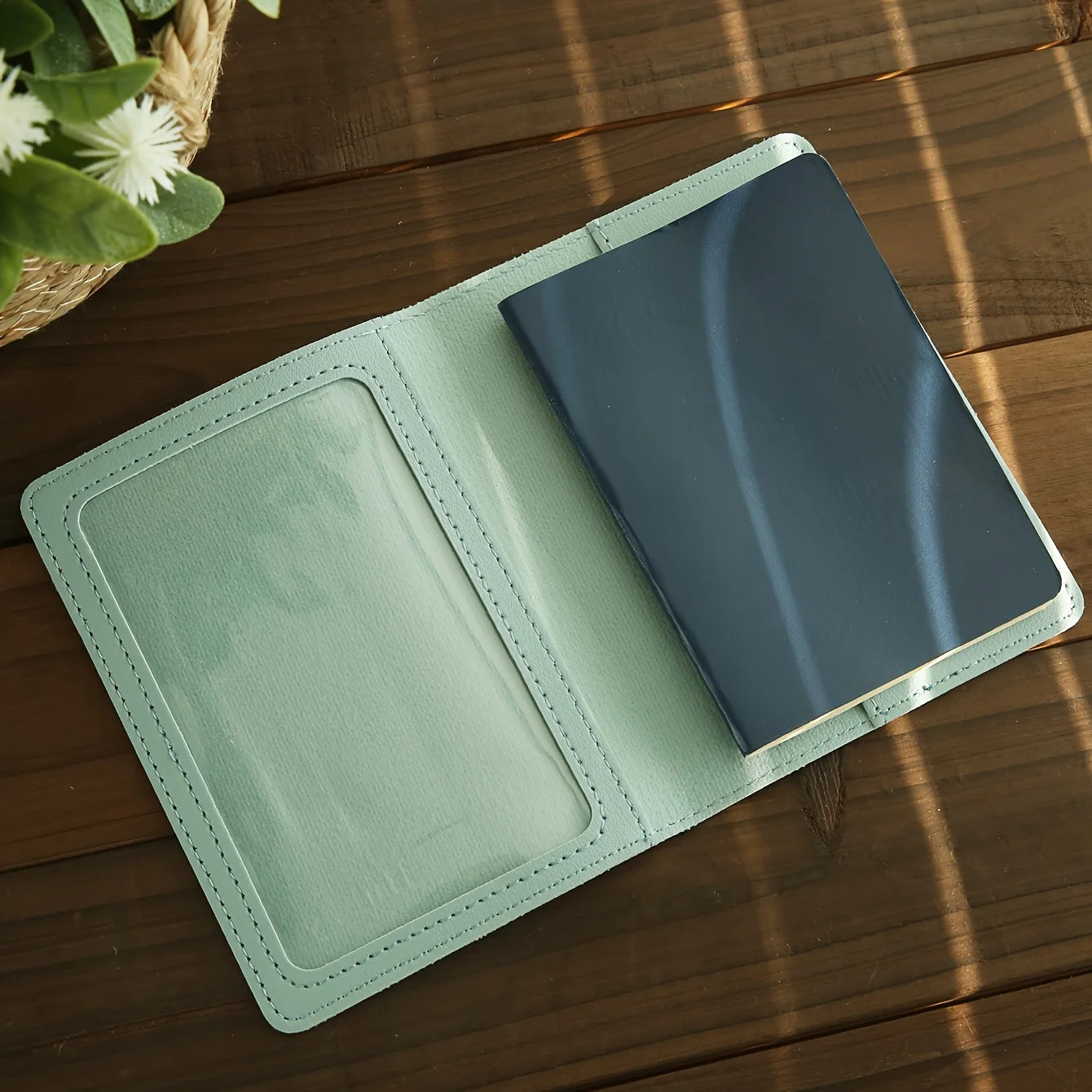 Personalized Artificial Leather Passport Holder Custom Name Foldable Lightweight Luggage Tag Ideal for Outings and Travel Gifts - The Shop At Crown Perth