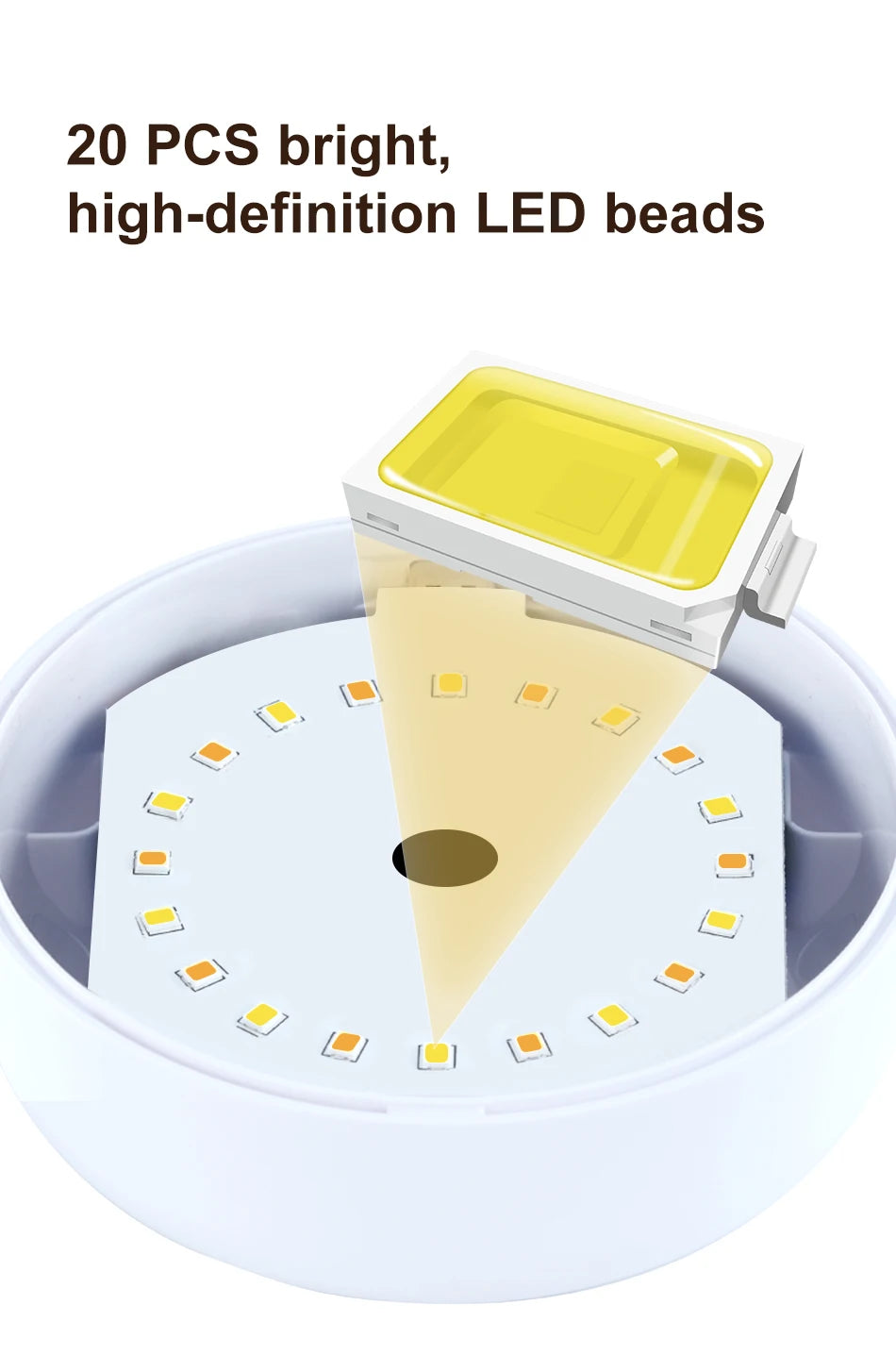 Touch Sensor Table Lamp USB Rechargeable 3 Colors Dimmable LED Night Light Portable Baby Bedroom Bedside Reading Desk Lamp
