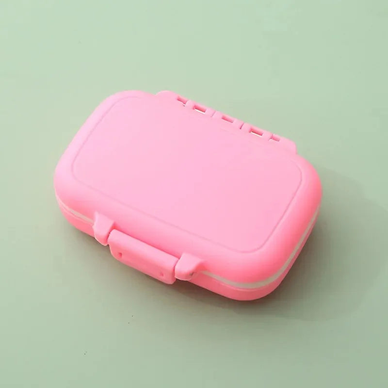 Mini Portable Pills Organizer Case 3 Grids PillBox Tablet Storage Container Weekly Medicine Pill's Box Pill Case Drug Dispense - The Shop At Crown Perth