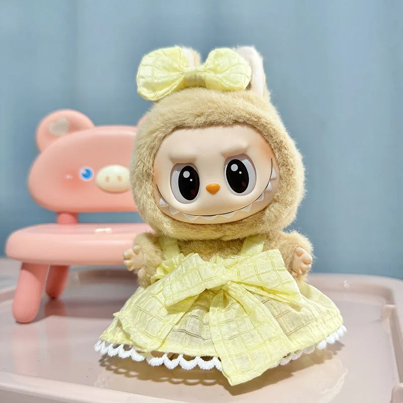 For 17cm Labubu V2 V1 Purple Dress Doll Clothes Outfit Accessories Idol Doll Clothing for  Labubu Ropa Accessories Clothes - The Shop At Crown Perth