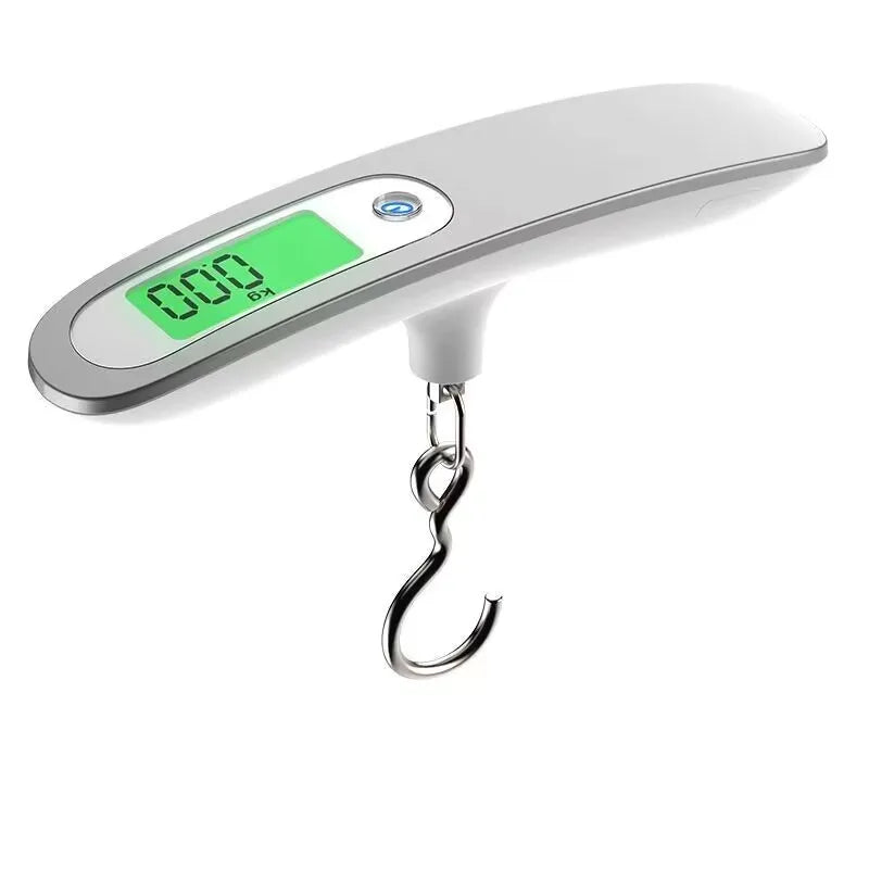 LCD Digital Luggage Scale 50kg X 10g Portable Electronic Scale Weight Balance Suitcase Travel Bag Hanging Steelyard Hook Scale - The Shop At Crown Perth