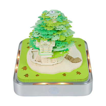 Omoshiroi Block 2026 Calendar Memo Pad 3D Carving Notepad TearOff Paper Memo Pad Block Notes Castle SKY Calendar Christmas Gift - The Shop At Crown Perth