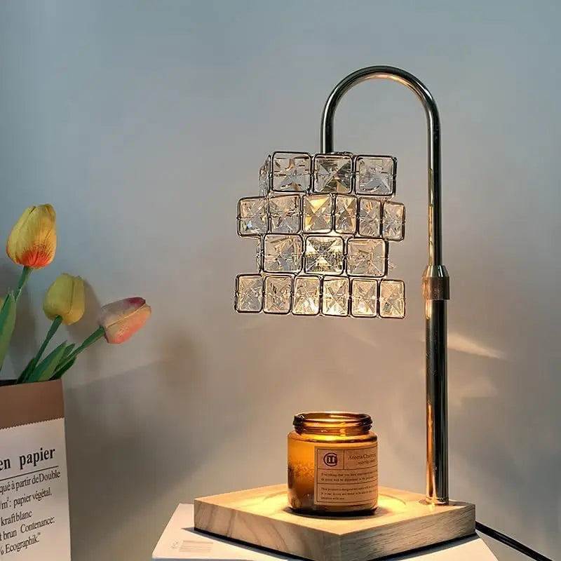 Warmer Night Light for Bedroom, Decorative Ambient Table Lamp for Home Desktop Bedside(Does not Include a Scented Candle.) - The Shop At Crown Perth