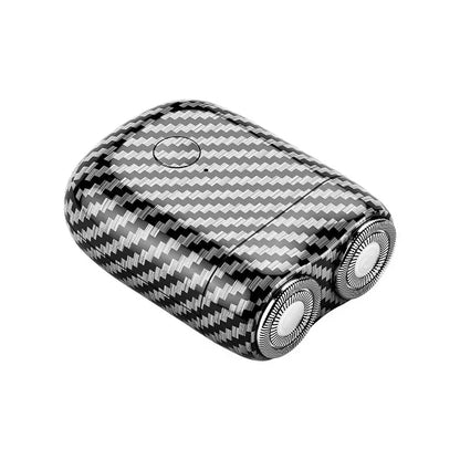 Magnetic Double Blade Shaver Fully Automatic Electric Shaver For Men Portable Waterproof Shaver Rechargeable Mini Rotary Shaver - The Shop At Crown Perth