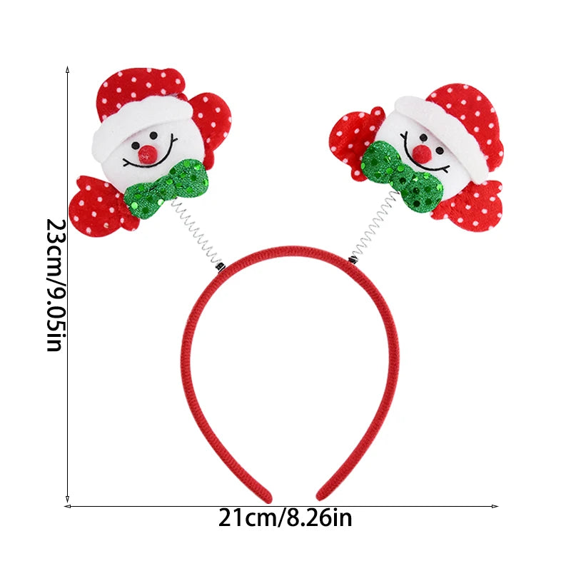 Christmas Headband Kids Adult Santa Claus Elk Xmax Tree Hair Accessories Photo Props Christmas Decoration 2025 New Year Gifts - The Shop At Crown Perth