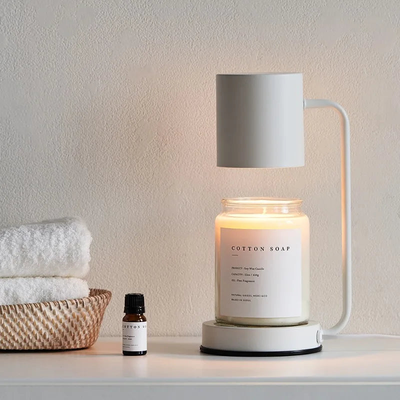 Korean Candle Warmer Lamp Candle Tray  Candle Holder Modern Dimmable Electric Night Light Fragrance Light Desk Decor Lighting - The Shop At Crown Perth