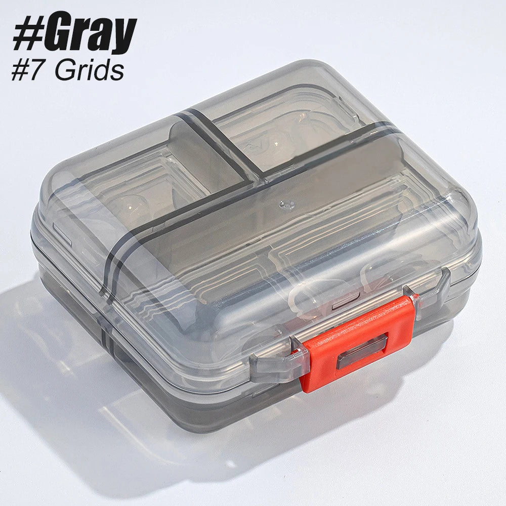 1PCS Portable Travel Pill Organizer with 7/8 Compartments,Weekly Pill Case Waterproof Pill Box for Daily Vitamins and Medicine - The Shop At Crown Perth