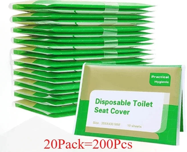 Disposable Toilet Seat Cover Portable Travel Camping Hotel Bathroom Degradable Waterproof Toilet Mat Bathroom Accessories - The Shop At Crown Perth