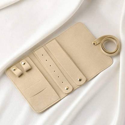 Lightweight Jewelry Organizer Roll Waterproof Foldable Travel Storage Bag for Women Girls Necklaces Rings Earrings Bracelet - The Shop At Crown Perth