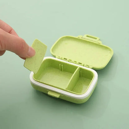 Mini Portable Pills Organizer Case 3 Grids PillBox Tablet Storage Container Weekly Medicine Pill's Box Pill Case Drug Dispense - The Shop At Crown Perth