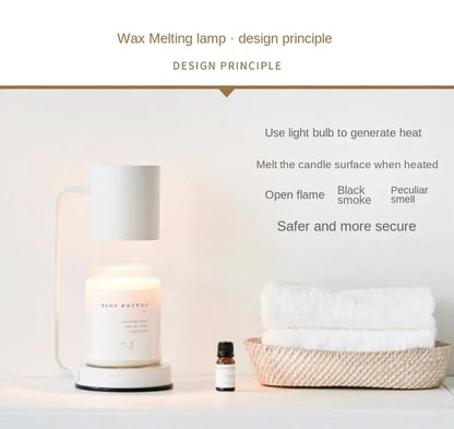 Korean Candle Warmer Lamp Candle Tray  Candle Holder Modern Dimmable Electric Night Light Fragrance Light Desk Decor Lighting - The Shop At Crown Perth