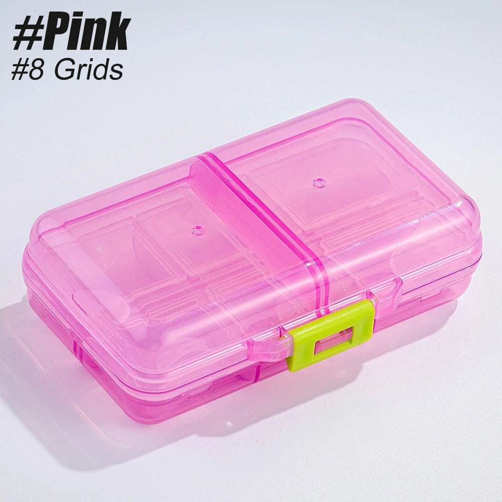 1PCS Portable Travel Pill Organizer with 7/8 Compartments,Weekly Pill Case Waterproof Pill Box for Daily Vitamins and Medicine - The Shop At Crown Perth