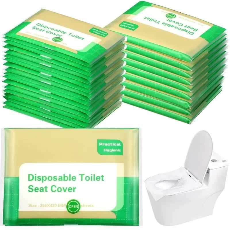 Disposable Toilet Seat Cover Portable Travel Camping Hotel Bathroom Degradable Waterproof Toilet Mat Bathroom Accessories - The Shop At Crown Perth